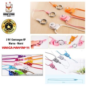 Tali Hp Gantungan Hp Full Chrome Ring Tombol Klik Tali Gantungan Hp Strap Gantungan Hp Tokopedia
