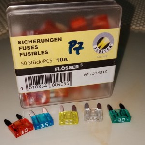 Sekring Fuse Dx Tancep Mini Flosser 7 5a 10a 15a 20a 25a 30a Harga Per Kotak Isi 50pc Tokopedia