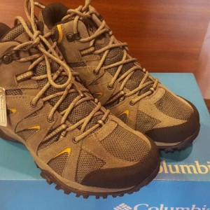 Sepatu Gunung Columbia Grand Canyon Mid Outdry Shark Dark Banana Tokopedia
