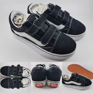 Vans Anak Old Skool Black White Tokopedia