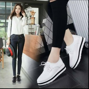 Sepatu Wanita Kets Casual Sk01 Tokopedia