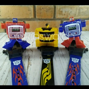 Jam Tangan Robot Transformer Jam Tangan Anak Transformer Tobot Tokopedia