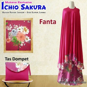 Harga Promo Mukena Sakura Ichio Tokopedia