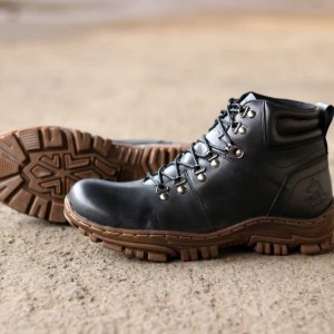Sepatu Safety Kulit Wolf Barbet Tokopedia
