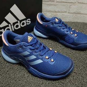 Adidas Barricade 2017 Navy Tokopedia