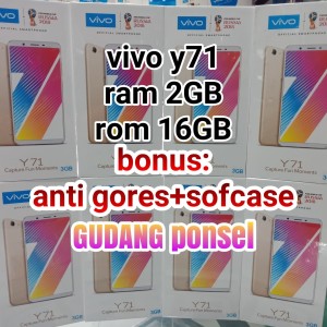 Vivo Y71 Ram 2gb Garansi Resmi Vivo 1 Tahun Tokopedia