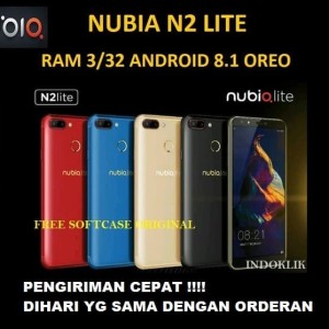 Zte Nubia N2 Lite Ram 3 Rom 32 Gb Fullview Garansi Resmi Tokopedia