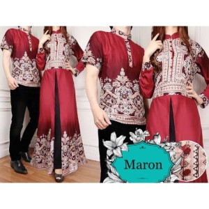 Baju Muslim Couple Busana Muslim Couple Tokopedia