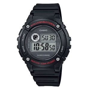 Jam Casio Original W 216h Tokopedia