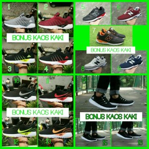 Sepatu Olahraga Pria Sepatu Lari Tokopedia