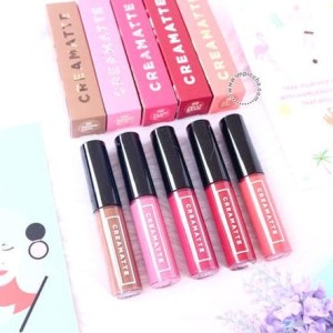 Emina Cosmetics Creamatte Lipcream Murah Kosmetik Emina Lip Cream Tokopedia