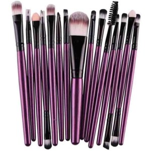 Kosmetik Brush Make Up 15 Set Kuas Makeup Tokopedia