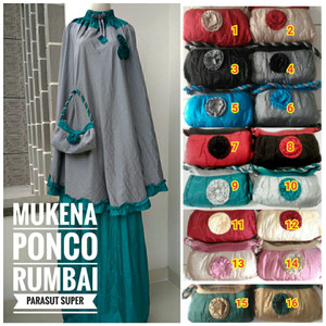 Harga Promo Mukena Parasut Ponco Tokopedia
