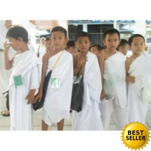 Baju Ihram Anak Untuk Manasik Haji Umrah Tokopedia