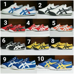 Sepatu Asics Onitsuka Tiger Kids Slip On Sepatu Anak Tokopedia