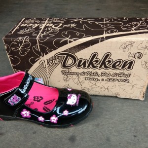 Sepatu Anak Perempuan Hitam Pink Original By Santica Michiko Sepatu Kets Tokopedia