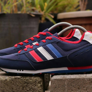 Sepatu Olahraga Adidas Neo Navy Tokopedia