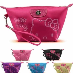 Sale Tas Kosmetik Bordir Hello Kitty Tokopedia