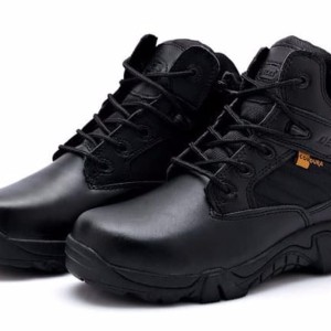 Sepatu Delta Force Tactical Outdoor 6 Inc Black Hitam Tokopedia