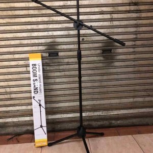 Stand Mic Microphone Berdiri Tripod Smartphone Holder Hp 360 Recording Tokopedia