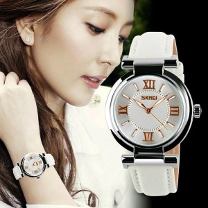 Jam Tangan Wanita Wokai Skmei Rolex Casio Ac Kulit Tokopedia