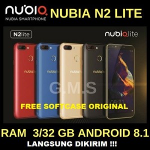 Zte Nubia N2 Lite Ram 3 Rom 32 Gb Fullview Garansi Resmi Tokopedia