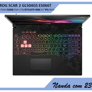 Asus Gl504gs Es066t I7 8750h 32gb 1tb 256gb Gtx1070 8gb 15 6 Fhd Tokopedia