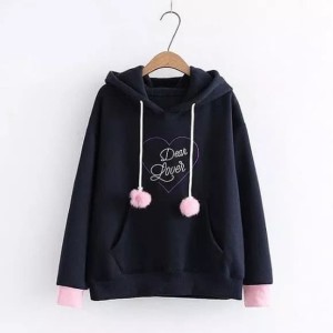 Sweater Hoodie Wanita Korea Baju Hoodie Cewek Tokopedia