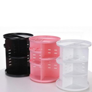 Rak Kosmetik Bulat Putar 360 Model C1100 Putih Tokopedia