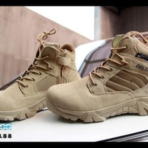 Sepatu Delta Force Tan Tokopedia