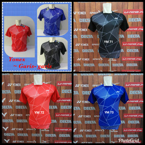 Baju Yonex Kostum Olahraga Bulutangkis Kaos Badminton Terbaru Tokopedia