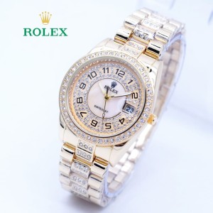 Jam Tangan Rolex Cewek Wanita Elegant Tokopedia