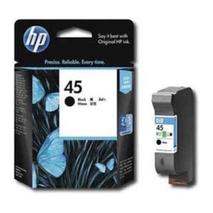 Tinta Hp 45 Black Original Tokopedia