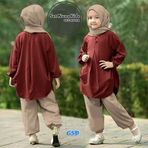 Baju Setelan Kulot Hijab Tokopedia