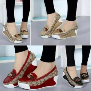 Sepatu Wedges Wanita Murah Ll77 Tokopedia
