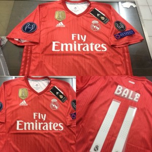 Jersey Baju Bola Real Madrid Away 2017 2018 Official Tokopedia