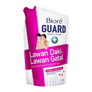 Biore Guard Body Foam Comfort Mild Scrub 100ml Tokopedia