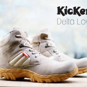 Kickers Boots Safety Ujung Besi Kulit Tracking Kerja Lapangan Tokopedia