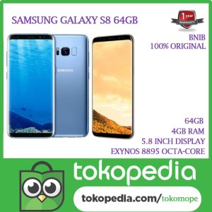 Samsung Galaxy S8 Dual Sim Fullset Tokopedia
