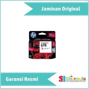 Hp 678 Tricolor Ink Catridge Cz108aa Original Tokopedia