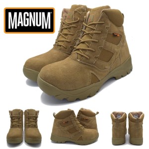 Sepatu Magnum 6 Inch Boots Import 566 Cokelat Kulit Gunung Taktis Dessert Tokopedia