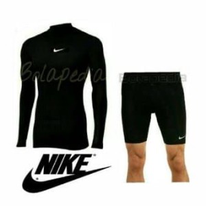 Gratis Ongkir Super Sale Paket Baselayer Paket Baju Dan Celana Renang Longsleeve Lengan Panjang Dan Celana Pendek Manset Nike Tokopedia