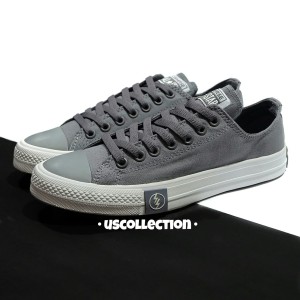 Sepatu Converse Undefeated Low Grey Premium Murah Tokopedia