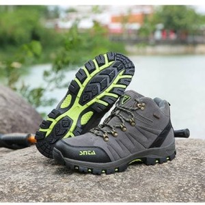 Sepatu Gunung Hiking Outdoor Snta 475 Grey Blue Tokopedia