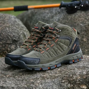 Sepatu Gunung Hiking Outdoor Snta 475 Grey Blue Tokopedia