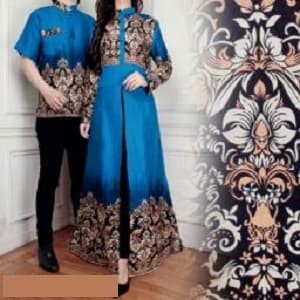 Cp Rayon Couple Pesta Baju Couple Kebaya Tokopedia