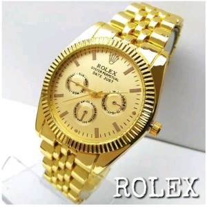 Jam Tangan Pria Rolex Grigi Variasi Chrono Tokopedia