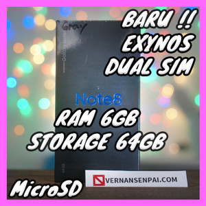 Samsung Galaxy Note 8 Duos Ram 6gb Internal 64gb Fullset Original Like New Tokopedia