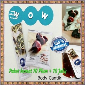 Optrimax Plum 10 Sachet Optrimax Jelly 10 Sachet Harga Murah Tokopedia