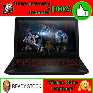 Laptop Asus Tuf Gaming Fx504g Ddm617 I7 8750 Ram 4gb Hdd 1tb Tokopedia